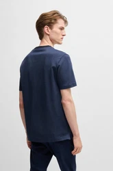 BOSS T-Shirt H-Thompson Dunkelblau/Blau