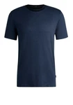 BOSS T-Shirt H-Thompson Dunkelblau/Blau