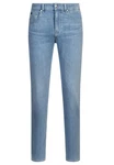 BOSS 5-Pocket Jeans C-Delaware (1-tlg) Hellblau/Blau