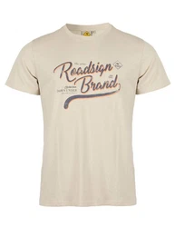 ROADSIGN australia T-Shirt RS Brand Beige/Khaki/Braun