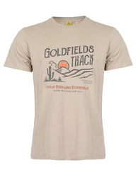 ROADSIGN australia T-Shirt Goldfields Khaki/Gold/Beige
