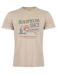 ROADSIGN australia T-Shirt Goldfields Khaki/Gold/Beige