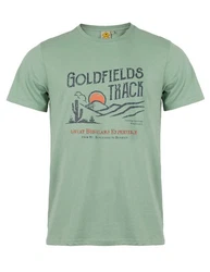 ROADSIGN australia T-Shirt Goldfields Grün/Hellgrün/Dunkelgrün/Neonfarben/Türkis