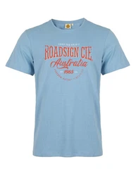 ROADSIGN australia T-Shirt RS Cie Hellblau/Blau