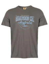 ROADSIGN australia T-Shirt RS Cie Grau/Dunkelgrün/Dunkelgrau/Hellgrau