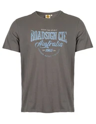 ROADSIGN australia T-Shirt RS Cie Grau/Dunkelgrün/Dunkelgrau/Hellgrau