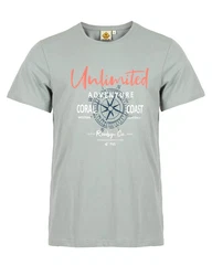 ROADSIGN australia T-Shirt Unlimited Blau/Grau/Grün