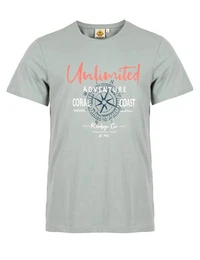 T-Shirt Unlimited (1, 1-tlg., 1) mit Print fr einen dynamischen und urbanen Look