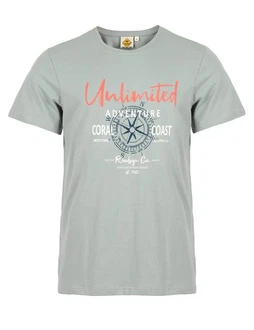 ROADSIGN australia T-Shirt Unlimited Blau/Grau/Grün