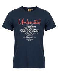 ROADSIGN australia T-Shirt Unlimited Dunkelblau/Blau