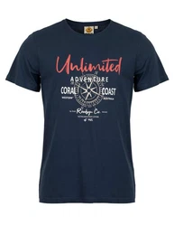 ROADSIGN australia T-Shirt Unlimited Dunkelblau/Blau