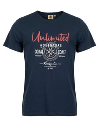 T-Shirt Unlimited (1, 1-tlg., 1) mit Print fr einen dynamischen und urbanen Look