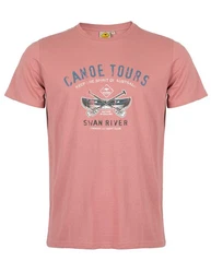 ROADSIGN australia T-Shirt Canoe Rosa