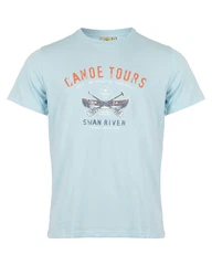 ROADSIGN australia T-Shirt Canoe Türkis/Hellblau/Blau