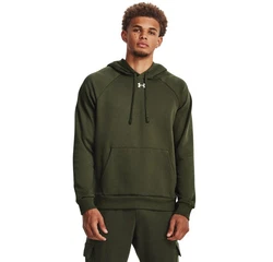 Under Armour Kapuzenpullover UA RIVAL FLEECE HOODIE Marine/OD Green