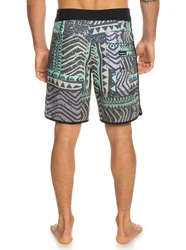 Quiksilver Boardshorts Highlite Scallop Grün/Dunkelgrün/Beige