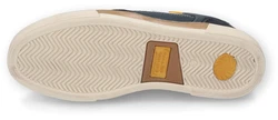 camel active Sneaker Retro Schnürschuh Halbschuh Hellblau/Blau/Dunkelblau