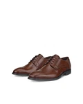 Ecco Melbourne Schnürschuh Braun/Beige/Dunkelbraun
