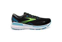 Brooks Adrenaline GTS 23 Laufschuh SCHWARZ/HAWAIIANISCHER OZEAN/GRÜN