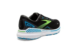 Brooks Adrenaline GTS 23 Laufschuh SCHWARZ/HAWAIIANISCHER OZEAN/GRÜN