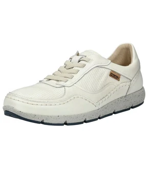 PIKOLINOS Halbschuhe Schnürschuh Beige/Creme/Weiß