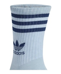 adidas Originals Freizeitsocken Crew 3 Pairs Hellblau/Blau
