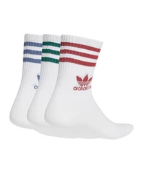 adidas Originals Freizeitsocken Crew 3 Pairs Weiß/Creme/Grau