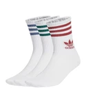 adidas Originals Freizeitsocken Crew 3 Pairs Weiß/Creme/Grau