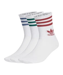 Freizeitsocken Crew 3 Pairs Socken Baumwolle