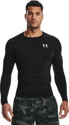 Under Armour HeatGear Armour Comp LS Langarmshirt Schwarz