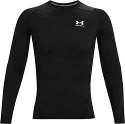 Under Armour HeatGear Armour Comp LS Langarmshirt Schwarz