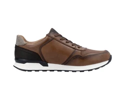Rieker Herren Sneaker U0311 Braun/Dunkelbraun/Beige