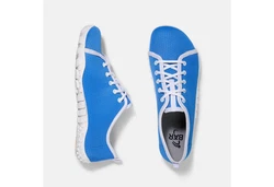 BR John Schnürschuh Zehenfreiheit Hellblau/Blau