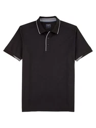 OLYMP Poloshirt Wirk Casual Polo Schwarz/Grau/Dunkelgrau/Dunkelbraun/Dunkelblau