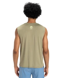 Quiksilver Tanktop Lap Time Dunkelgrün/Khaki