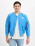 Alpha Industries Anorak Blau/Hellblau