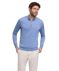 FALKE Strickpullover Blau/Hellblau/Grau