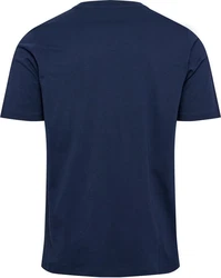 hummel T-Shirt hmlPULSE CO REGULAR T-SHIRT Dunkelblau/Blau