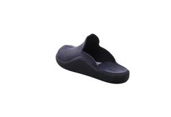 Westland Lederpantoffel Monaco Hausschuh Dunkelblau/Blau/Grau