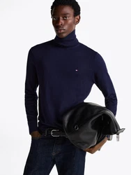 Tommy Hilfiger Rollkragenpullover PIMA ORG CTN CASHMERE ROLL NECK 