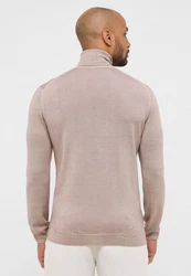 Eterna Strickpullover Lila/Braun/Beige/Khaki