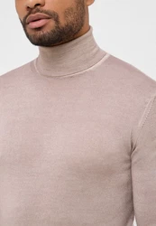 Eterna Strickpullover Lila/Braun/Beige/Khaki