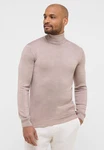 Eterna Strickpullover Lila/Braun/Beige/Khaki