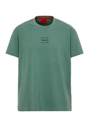 HUGO T-Shirt Laze T-Shirt mit Rundhalsausschnitt Grün/Dunkelgrün/Hellgrün