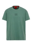 HUGO T-Shirt Laze T-Shirt mit Rundhalsausschnitt Grün/Dunkelgrün/Hellgrün