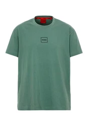 HUGO T-Shirt Laze T-Shirt mit Rundhalsausschnitt Grün/Dunkelgrün/Hellgrün