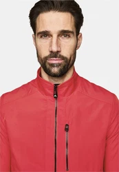 New Canadian Outdoorjacke mit Netzfutter Rot/Dunkelrot