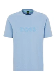 T-Shirt Tee DropNeedle mit doppeltem BOSS-Logo