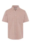 Brax Kurzarmhemd Style DAN Lila/Rosa/Braun/Rot