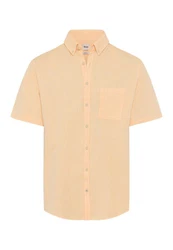 Brax Kurzarmhemd Style DAN Orange/Beige
